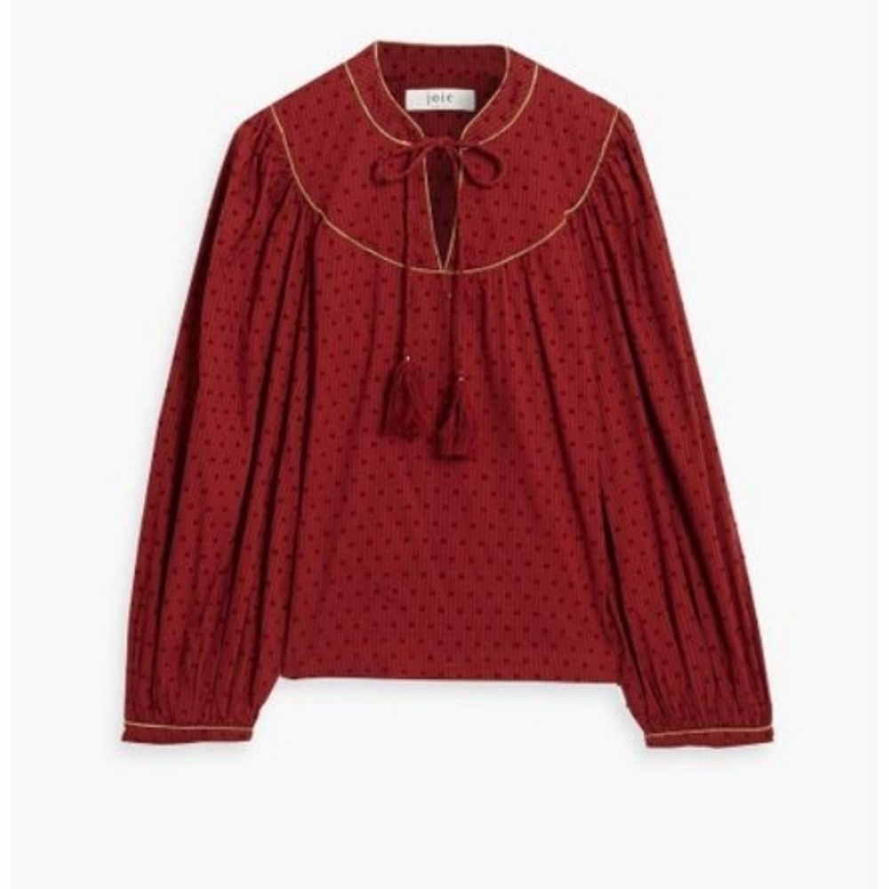 NWT Joie Womens Keena Fil Caupe Comfort Blouse Top sz XXS